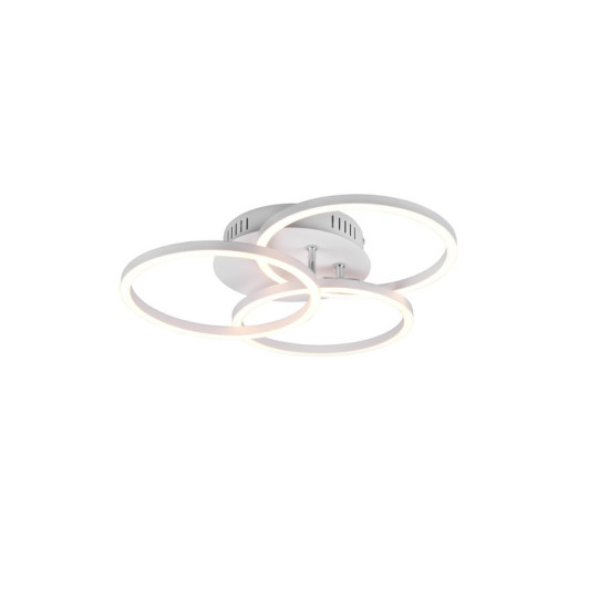 Trio Circle fehér LED mennyezeti lámpa (TRI-R62823131) LED 1 izzós IP20