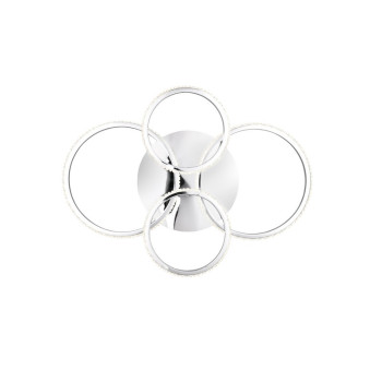 Trio Cires króm-átlátszó LED mennyezeti lámpa (TRI-R67364106) LED 1 izzós IP20