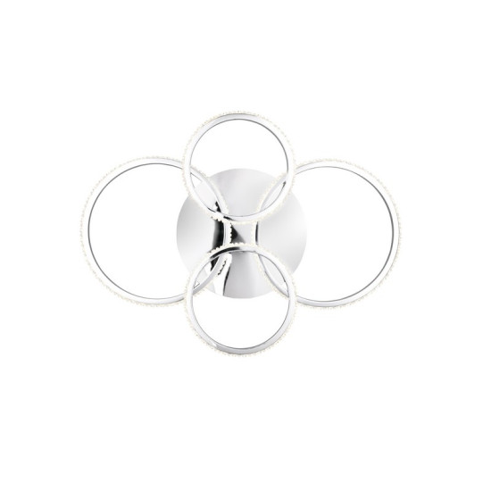 Trio Cires króm-átlátszó LED mennyezeti lámpa (TRI-R67364106) LED 1 izzós IP20