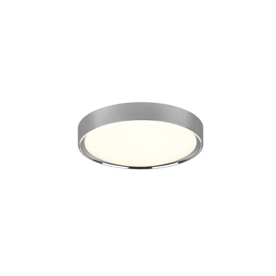Trio Clarimo króm-fehér fürdőszobai LED mennyezeti lámpa (TRI-659011806) LED 1 izzós IP44