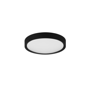 Trio Clarimo fekete-fehér fürdőszobai LED mennyezeti lámpa (TRI-659011832) LED 1 izzós IP44