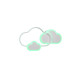 Trio Cloudy fehér LED mennyezeti/fali lámpa (TRI-R62263131) LED 1 izzós IP20