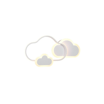 Trio Cloudy fehér LED mennyezeti/fali lámpa (TRI-R62263131) LED 1 izzós IP20