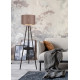 Trio Colette fekete-barna állólámpa (TRI-R41561032) E27 1 izzós IP20