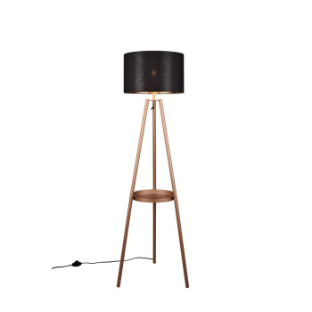 Trio Colette barna-fekete állólámpa (TRI-R41561065) E27 1 izzós IP20