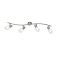 Trio Colmar matt nikkel-opál mennyezeti spotlámpa (TRI-R80024007) E14 4 izzós IP20