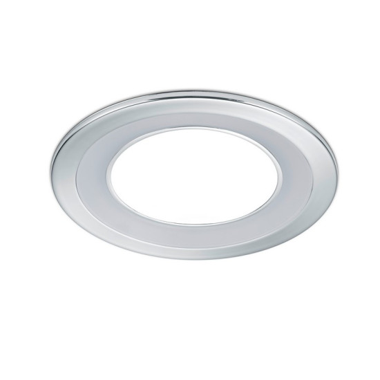 Trio Core króm-fehér LED beépíthető lámpa (TRI-652610106) LED 1 izzós IP20