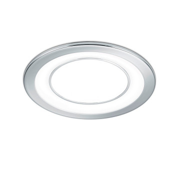 Trio Core króm-fehér LED beépíthető lámpa (TRI-652610106) LED 1 izzós IP20
