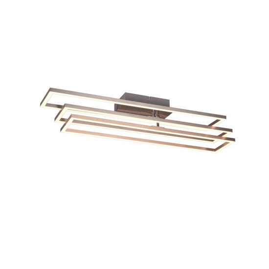 Trio Corso matt nikkel LED mennyezeti lámpa (TRI-R64423107) LED 1 izzós IP20