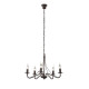 Trio Country rozsdabarna csillár (TRI-R1198-24) E14 5 izzós IP20