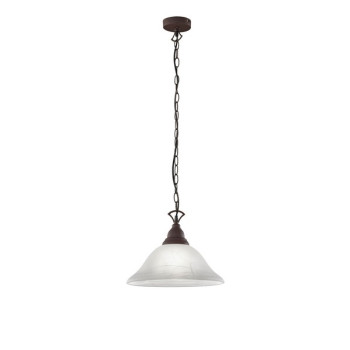 Trio Country rozsdabarna függesztett lámpa (TRI-R30871024) E27 1 izzós IP20