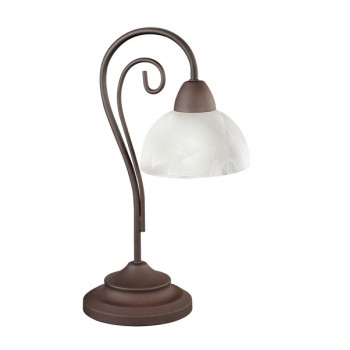 Trio Country rozsdabarna asztali lámpa (TRI-R5031-24) E14 1 izzós IP20