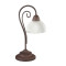 Trio Country rozsdabarna asztali lámpa (TRI-R5031-24) E14 1 izzós IP20