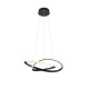 Trio Course fekete LED függesztett lámpa (TRI-R32051132) LED 1 izzós IP20
