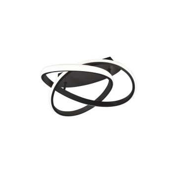 Trio Course fekete LED mennyezeti lámpa (TRI-R62051132) LED 1 izzós IP20