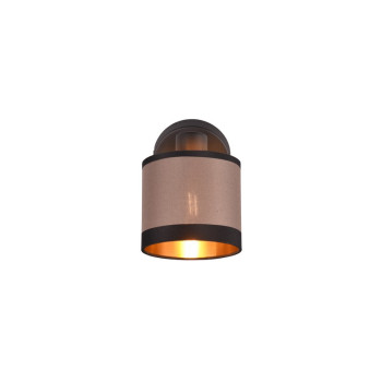 Trio Davos barna-fekete falikar (TRI-R81551741) E14 1 izzós IP20