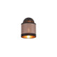 Trio Davos barna-fekete falikar (TRI-R81551741) E14 1 izzós IP20