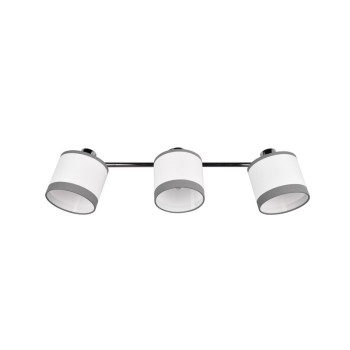 Trio Davos króm-fehér mennyezeti lámpa (TRI-R81553006) E14 3 izzós IP20