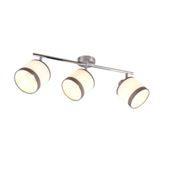 Trio Davos króm-fehér mennyezeti lámpa (TRI-R81553006) E14 3 izzós IP20