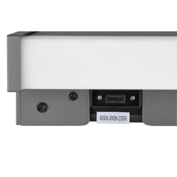 Trio Dawson anracit-fehér LED kültéri fali lámpa (TRI-246360142) LED 1 izzós IP54