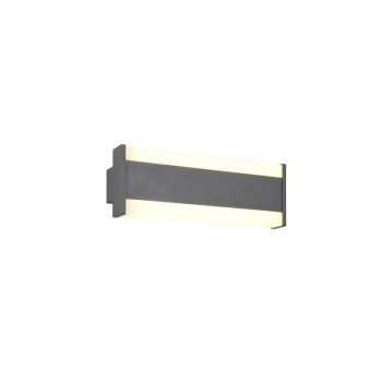 Trio Dawson anracit-fehér LED kültéri fali lámpa (TRI-246360142) LED 1 izzós IP54