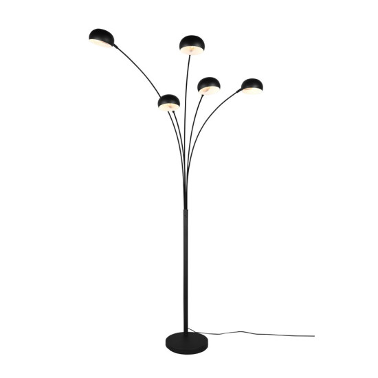 Trio Dito fekete állólámpa (TRI-R46155032) E14 5 izzós IP20