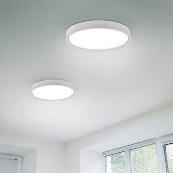 Trio Doha fehér LED mennyezeti lámpa (TRI-641310231) LED 1 izzós IP20