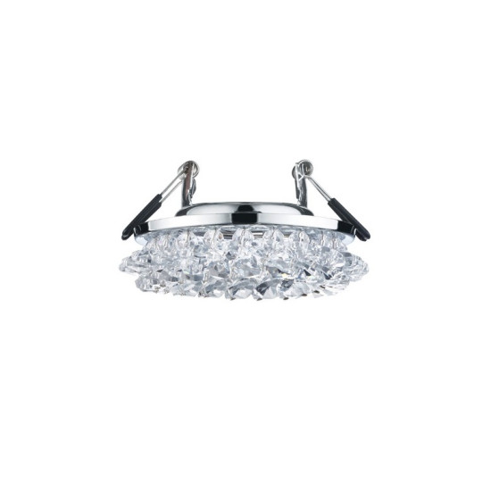 Trio Dolomite króm-átlátszó beépíthető lámpa (TRI-651700152) GU10 1 izzós IP20