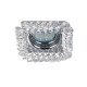 Trio Dolomite króm-átlátszó beépíthető lámpa (TRI-651800152) GU10 1 izzós IP20