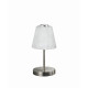 Trio Emmy matt nikkel-fehér LED asztali lámpa (TRI-R52541907) LED 1 izzós IP20