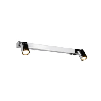 Trio Enrico króm-fehér fürdőszobai LED tükörvilágítás (TRI-281470306) LED+GU10 3 izzós IP44