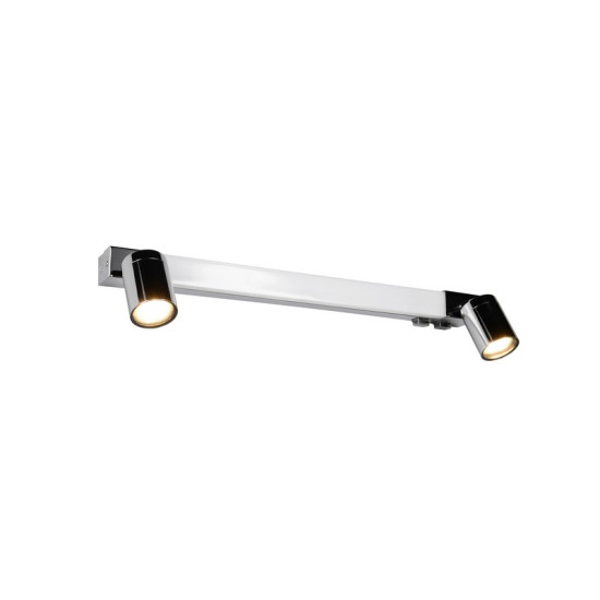 Trio Enrico króm-fehér fürdőszobai LED tükörvilágítás (TRI-281470306) LED+GU10 3 izzós IP44