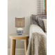 Trio Esna szürke-cappuccino asztali lámpa (TRI-R50661025) E14 1 izzós IP20