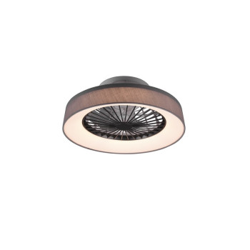 Trio Farsund szürke LED mennyezeti ventilátoros lámpa (TRI-R62662111) LED 1 izzós IP20