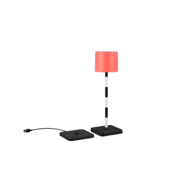 Trio Fernandez piros-fekete LED asztali lámpa (TRI-R54096310) LED 1 izzós IP20