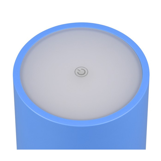 Trio Fernandez kék-fekete LED asztali lámpa (TRI-R54096312) LED 1 izzós IP20