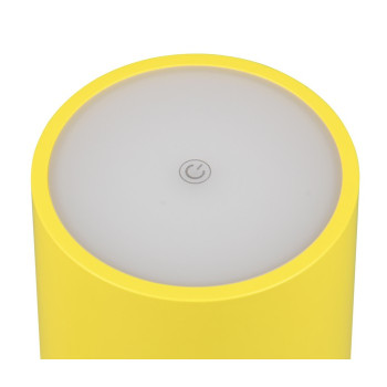 Trio Fernandez sárga-fekete LED asztali lámpa (TRI-R54096316) LED 1 izzós IP20