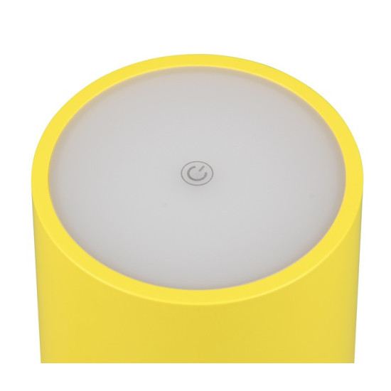 Trio Fernandez sárga-fekete LED asztali lámpa (TRI-R54096316) LED 1 izzós IP20