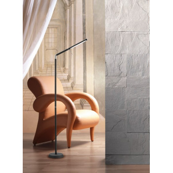 Trio Filigran fekete LED állólámpa (TRI-420490132) LED 1 izzós IP20