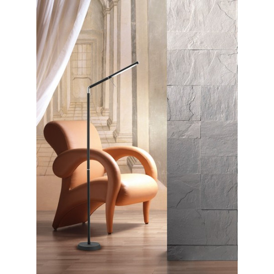 Trio Filigran fekete LED állólámpa (TRI-420490132) LED 1 izzós IP20