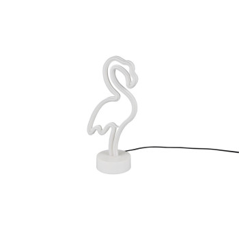 Trio Flamingo fehér gyerek LED asztali lámpa (TRI-R55240101) LED 1 izzós IP20