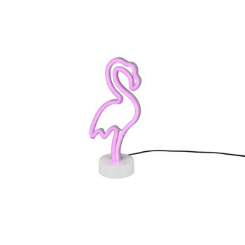 Trio Flamingo fehér gyerek LED asztali lámpa (TRI-R55240101) LED 1 izzós IP20