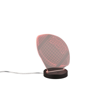 Trio Football fekete gyerek LED asztali lámpa (TRI-R52821132) LED 1 izzós IP20