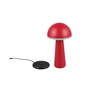 Trio Fungo piros LED kültéri asztali lámpa (TRI-R57716110) LED 1 izzós IP54