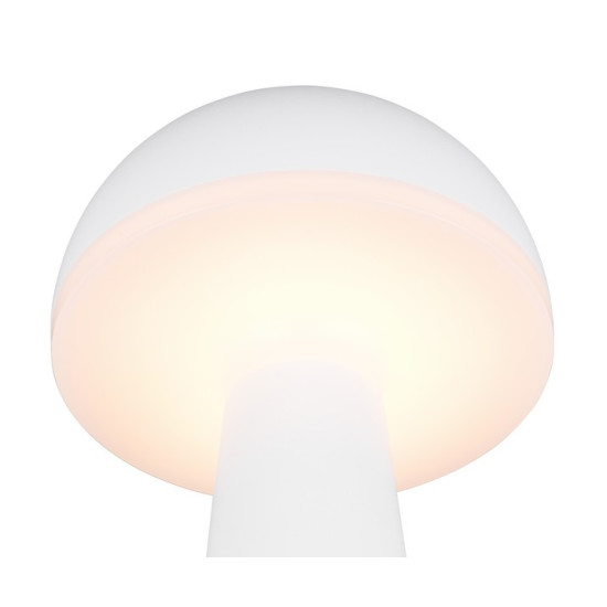Trio Fungo fehér LED kültéri asztali lámpa (TRI-R57716131) LED 1 izzós IP54
