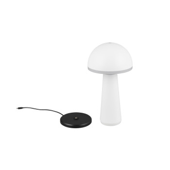 Trio Fungo fehér LED kültéri asztali lámpa (TRI-R57716131) LED 1 izzós IP54