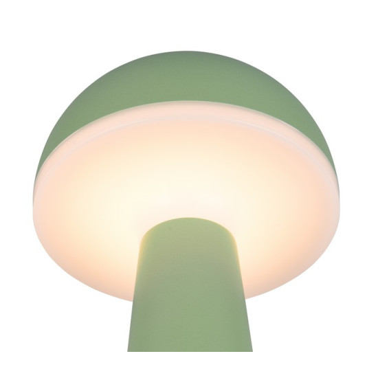 Trio Fungo pisztácia LED kültéri asztali lámpa (TRI-R57716149) LED 1 izzós IP54