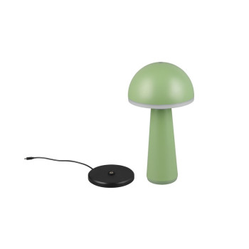 Trio Fungo pisztácia LED kültéri asztali lámpa (TRI-R57716149) LED 1 izzós IP54