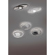 Trio Galaxy antracit LED mennyezeti lámpa (TRI-R62991142) LED 1 izzós IP20