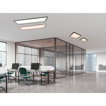 Trio Gamma fekete LED mennyezeti lámpa (TRI-R62861232) LED 1 izzós IP20